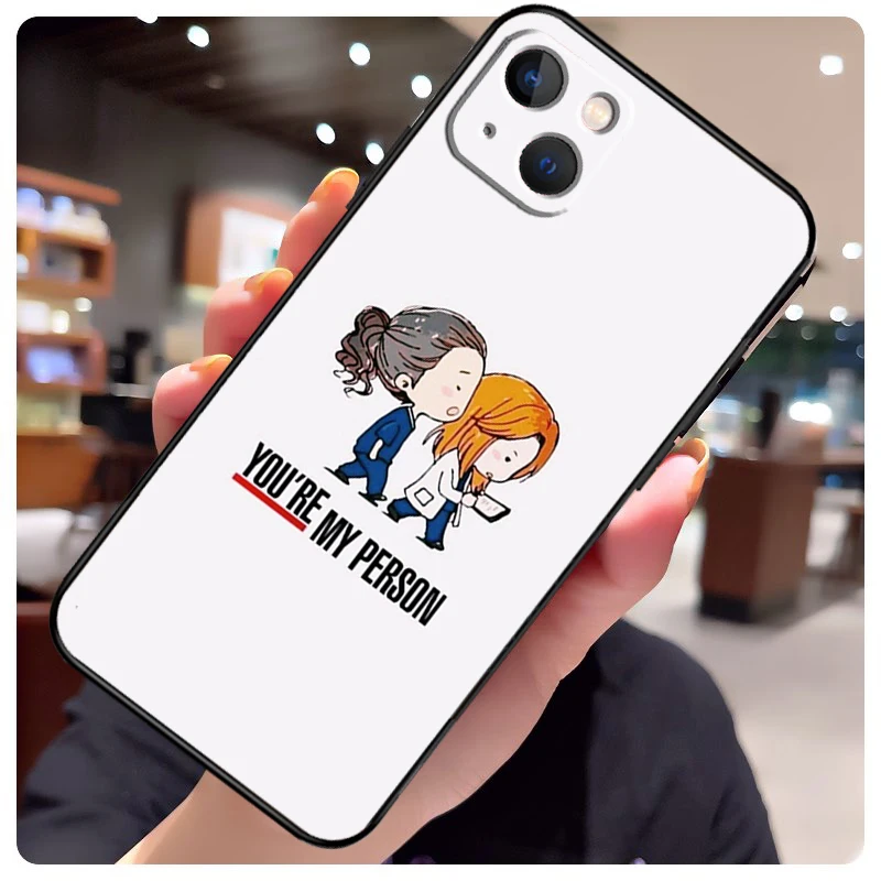 Grays Anatomy أنت شخصيتي حافظة لهاتف آيفون 17 Air 17 Pro حافظة هاتف لهاتف أبل آيفون 17 برو ماكس