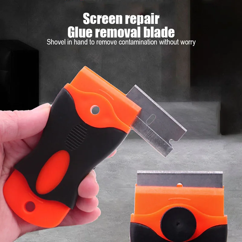 Car glue removal scraper multi-functional film tool spatula glue knife glass cleaning knife car glass stain cleaning