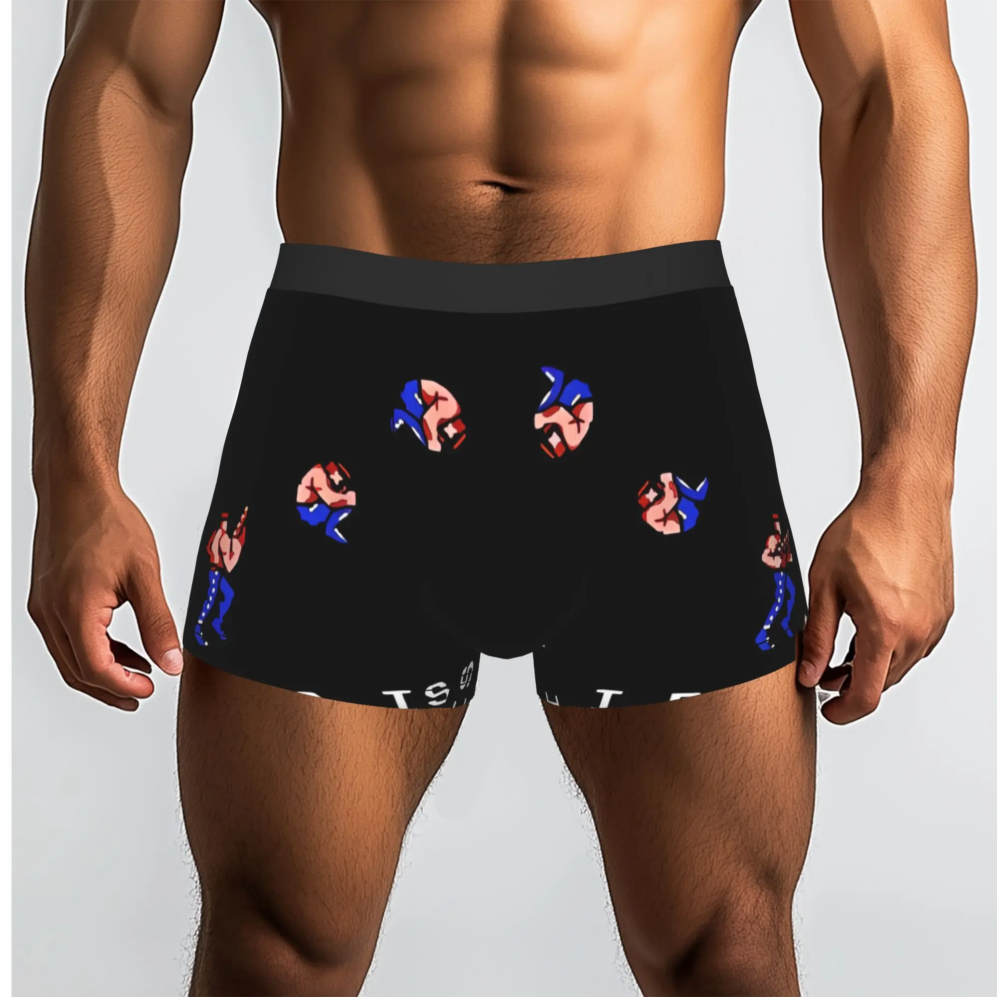 

This Is How I Roll Bill Rizer Contra NES Underpants Breathbale Panties Man Underwear Print Shorts Boxer Briefs