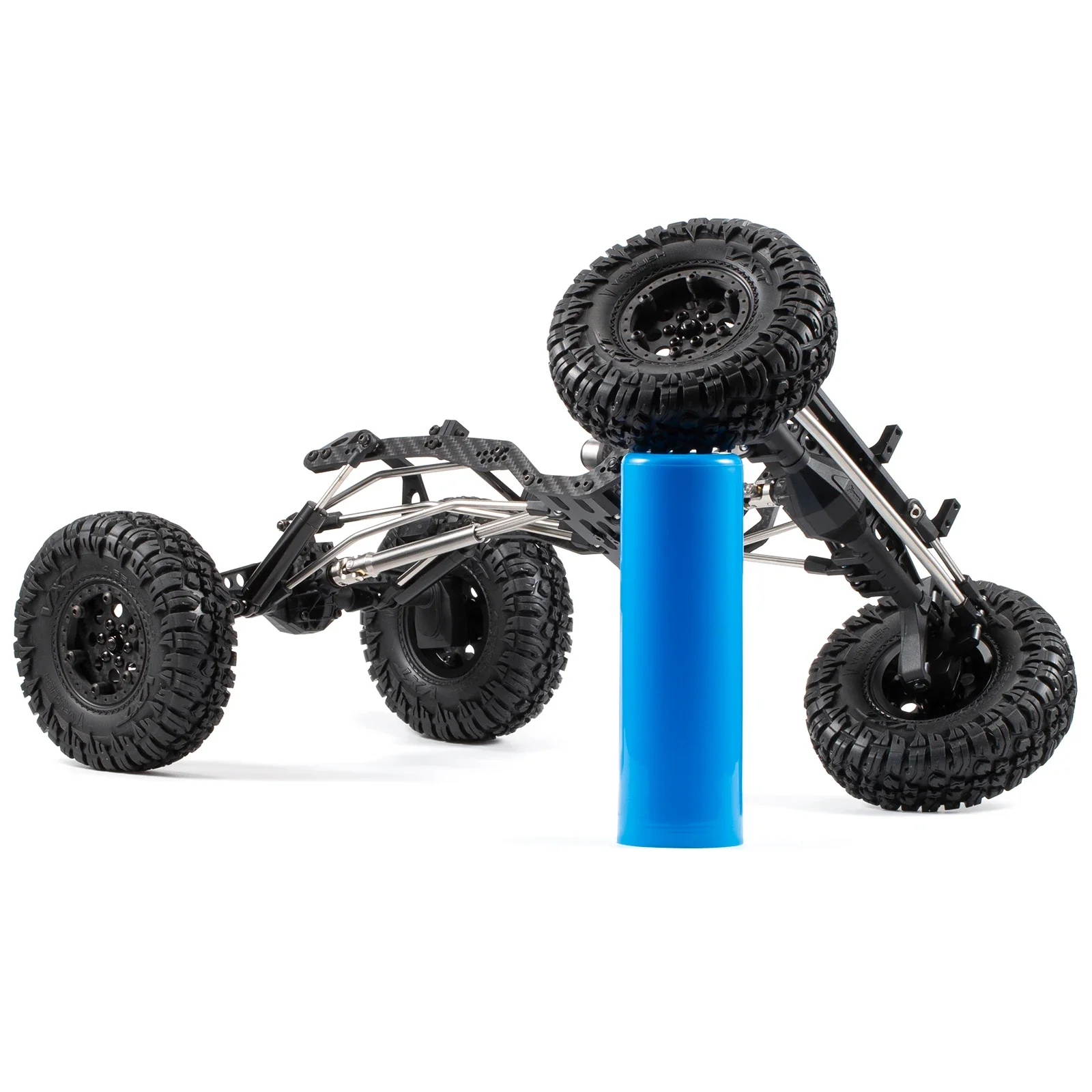 Performance Carbon LCG Chassis Kit and Link Kit Capra Portal Axle ESC Battery Servo Plate for 1/10 RC Rock Crawler