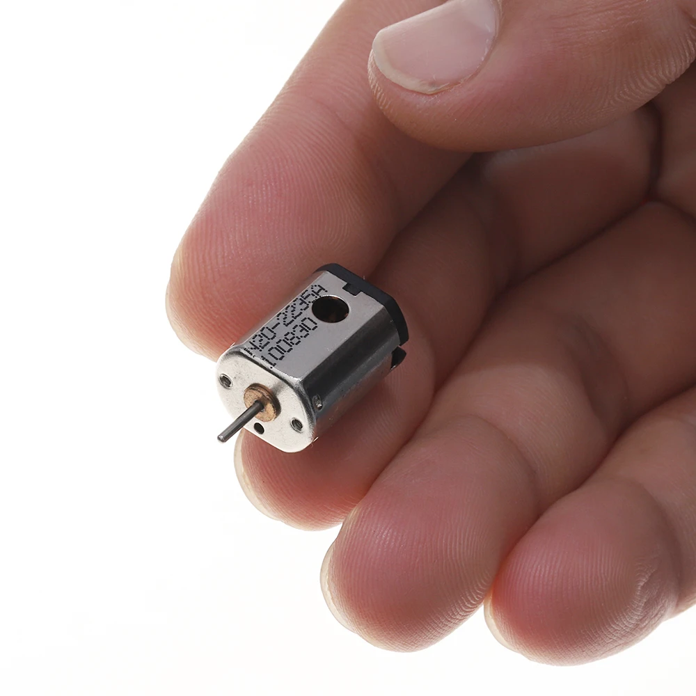 Mini moteur N20 DC 3V 40000 tr/min, moteur à balais en carbone ultra-rapide, aimant puissant NdFeB avec trou de refroidissement, pour drone RC