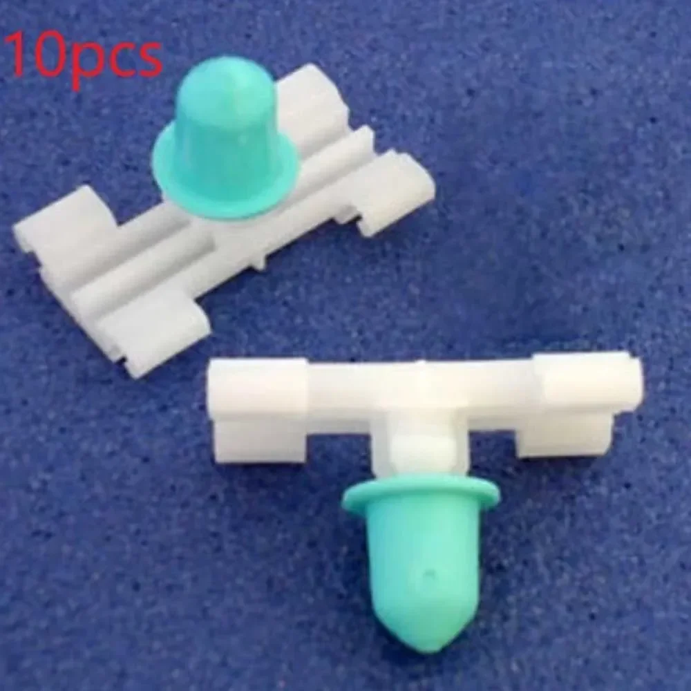 10pcs Exterior Side Moulding Clip Plastic Door Bumpstrip Retaining Fastener Clip For BMW E46 Auto Interior Accessories