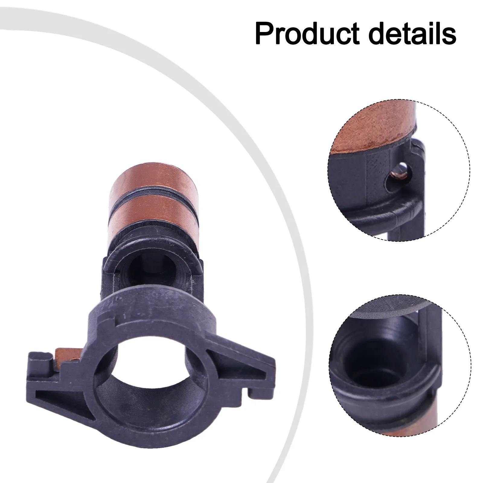 Copper Slip Ring Collector for Electric Motors Set of 2 Rings Dimensions 15 x 7 2 x 8 mm for Various Applications