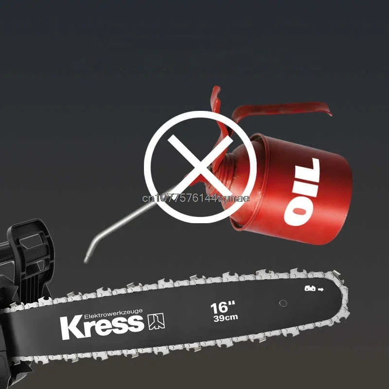 Kress KG360S 480rpm 16” 1700W AC110-220V Chain Saw Brushless Motor Automatic Wood Cutting