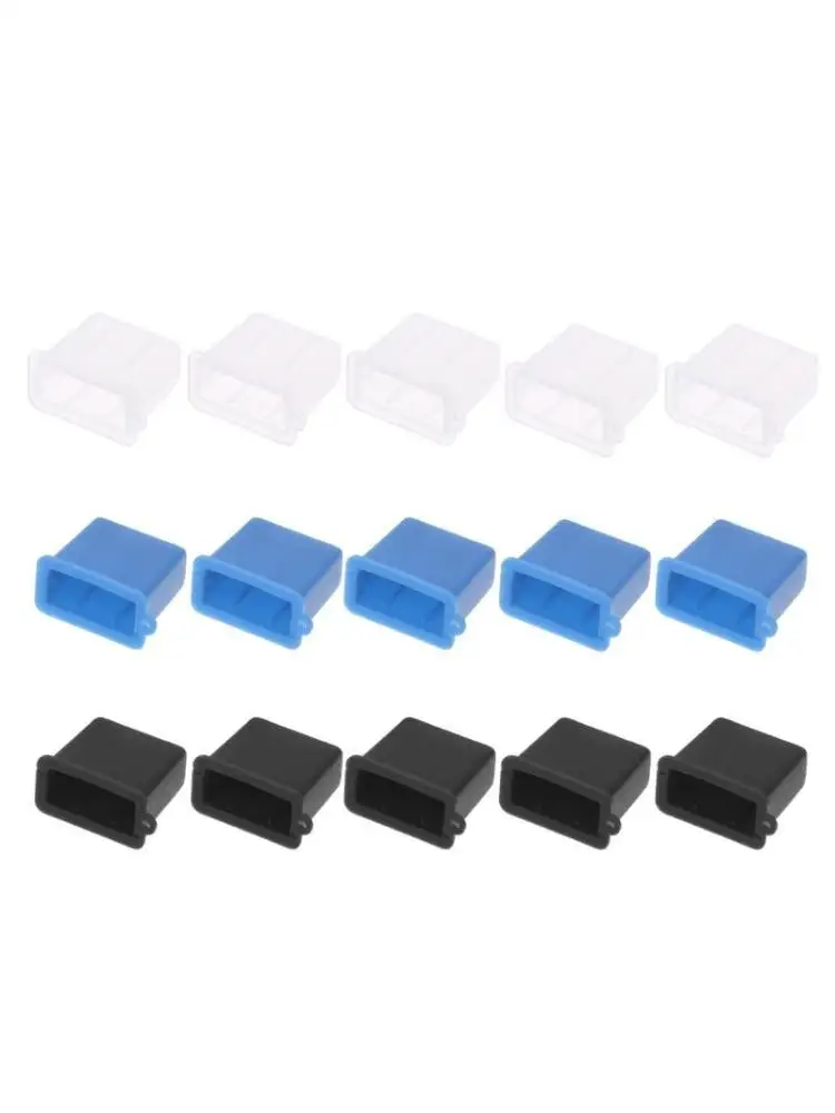 

652F 5Pcs USB Type A Male Plug Stopper Cap Cover Protector