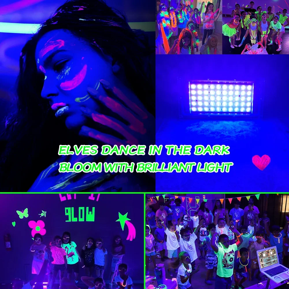 Led UV Floodlight USB 220V 50W 100W 150W 395nm 400nm Waterproof Fluorescent Party Disco Ultravilet Lamp LED USB Stage Blacklight