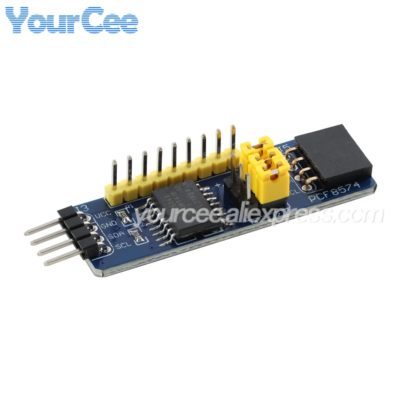 2pcs/1pc PCF8574 PCF8574T Microcontroller I/O Expander Expansion Board Module IIC I2C Adapter Plate IIC/I2C 2.5V-6V PCF8575