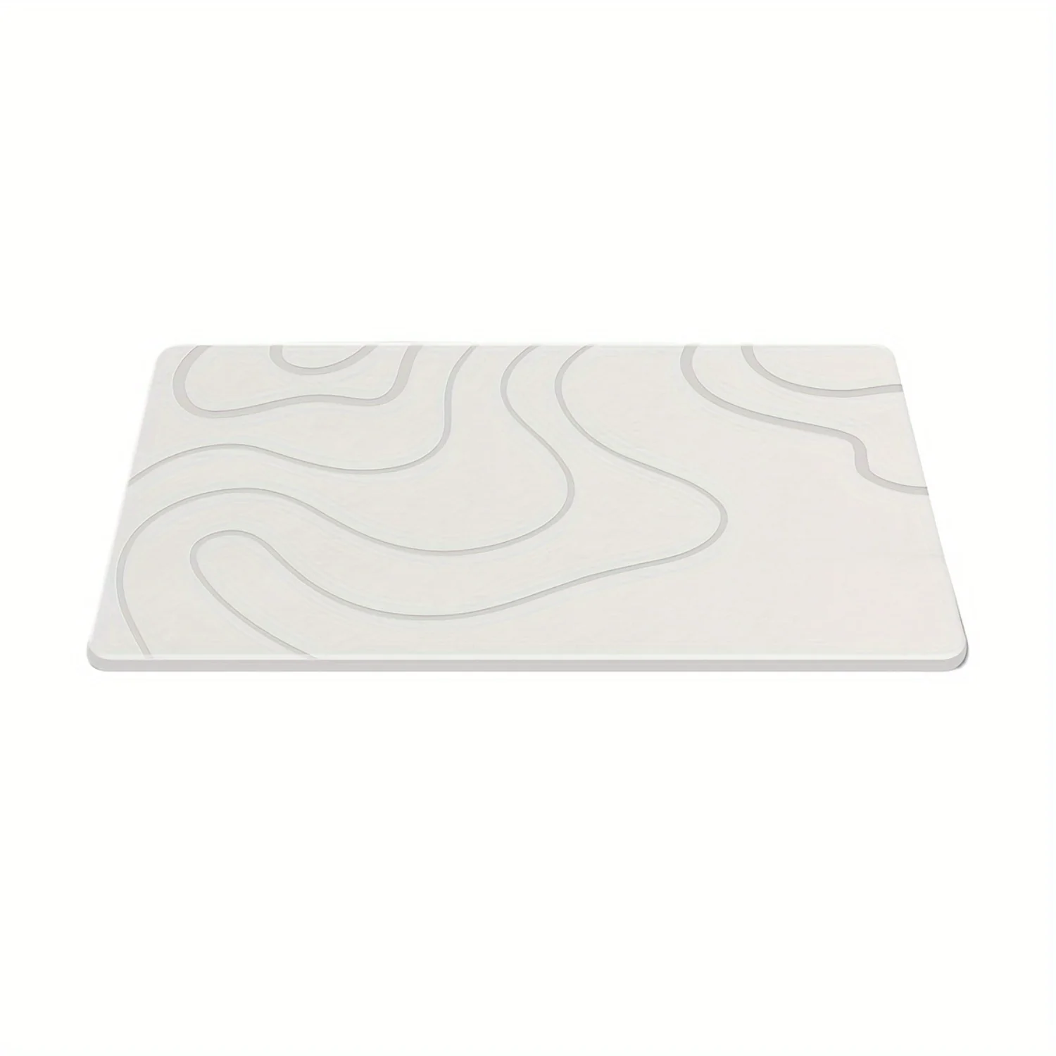 1pc, Diatomaceous Earth Bath Mat, Super Absorbent & Fast Drying, Non-Slip Bathroom Floor Mat, Easy-to-Clean