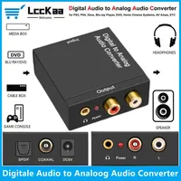 DAC 3.5Mm Jack Coaxial Optical Fiber Digital To Analog Audio Aux RCA L / R Converter Spdif Digital Audio Decoder Amplifier