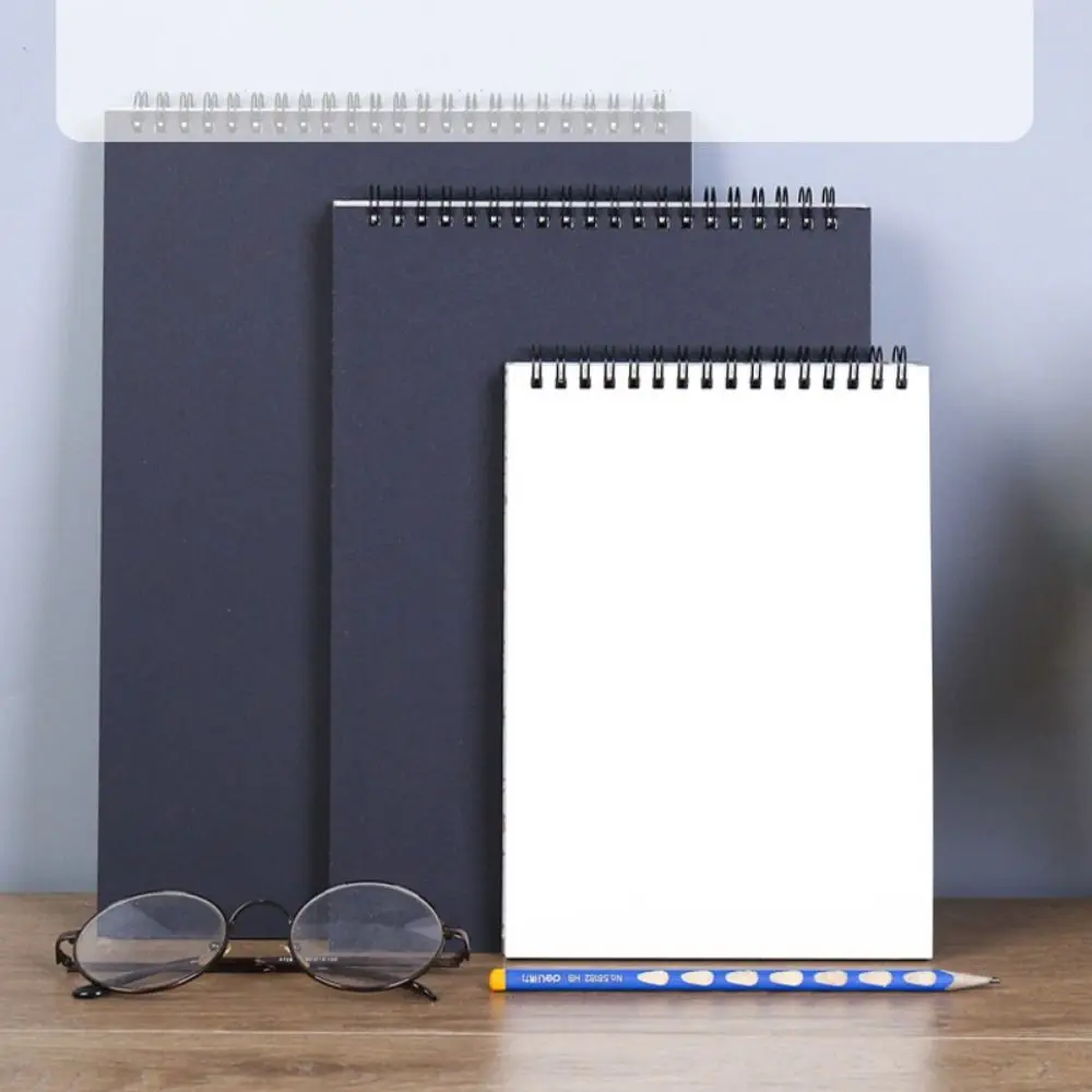 30 folhas 8k 16k bobina sketchbook espiral encadernado eco-friendly grosso desenho papel ácido livre a4 a5 a6 artista esboço almofada estudantes