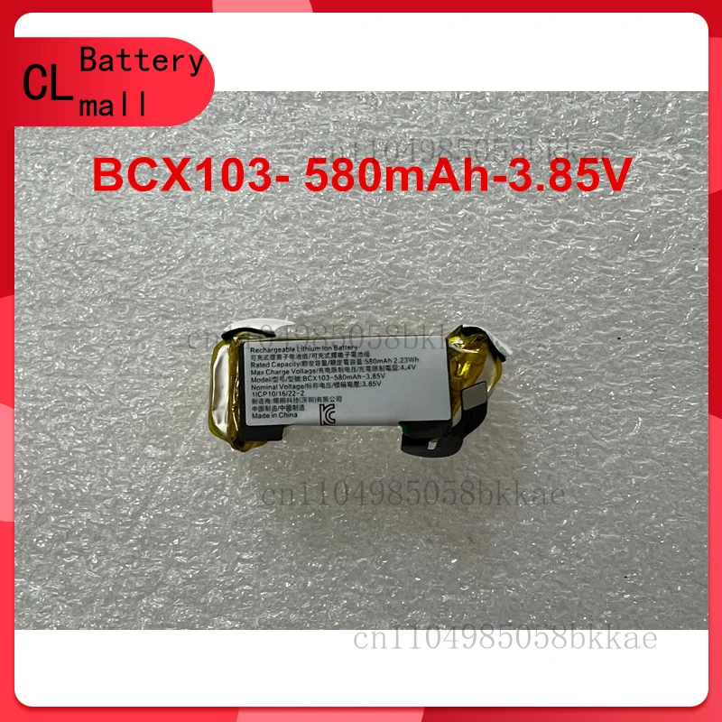 

BCX103-580mAh-3.85V NEW Genuine Rechargeable Battery 1ICP10/16/22- 2