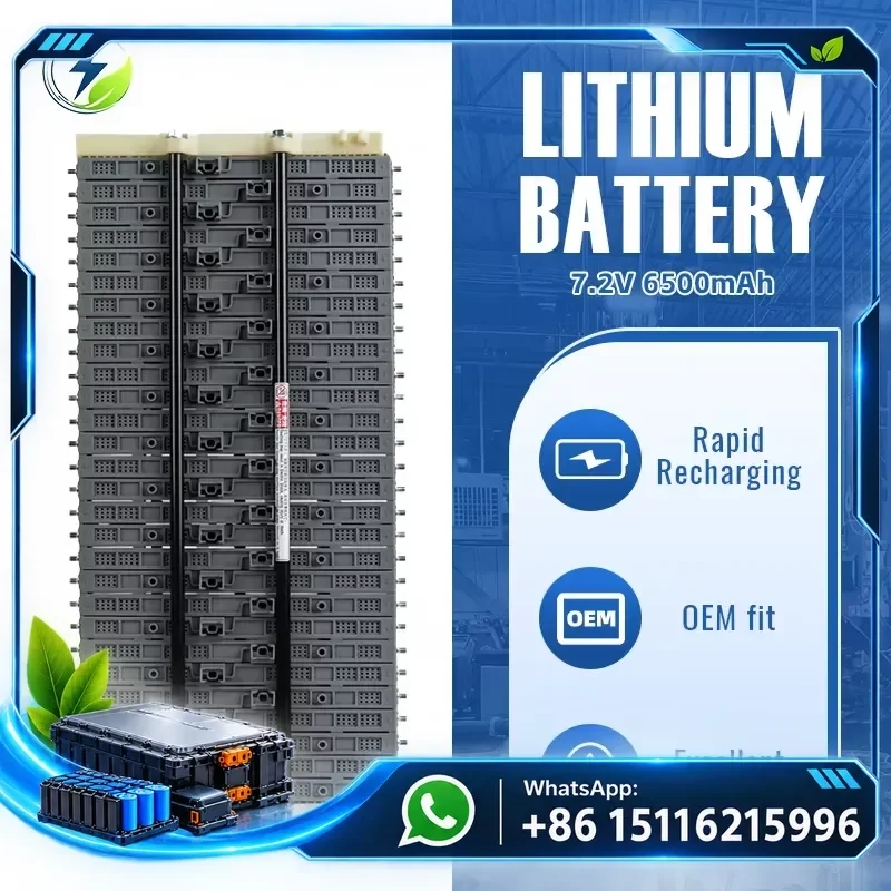 New 7.2V 6.5Ah Lithium Ion Hybrid Battery 28Cells for Toyota Prius Gen2 Gen3 Gen4 Prius V Auris Lexus CT200h Replacement Modules