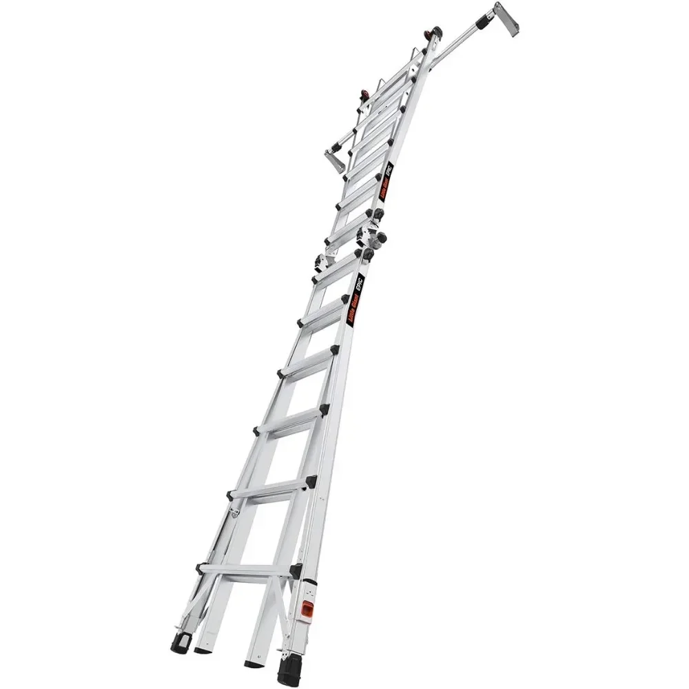 Epic, M26, 26 ft, Multi-Position Ladder, Aluminum, Type 1A, 300 lbs weight rating, (16826-818)