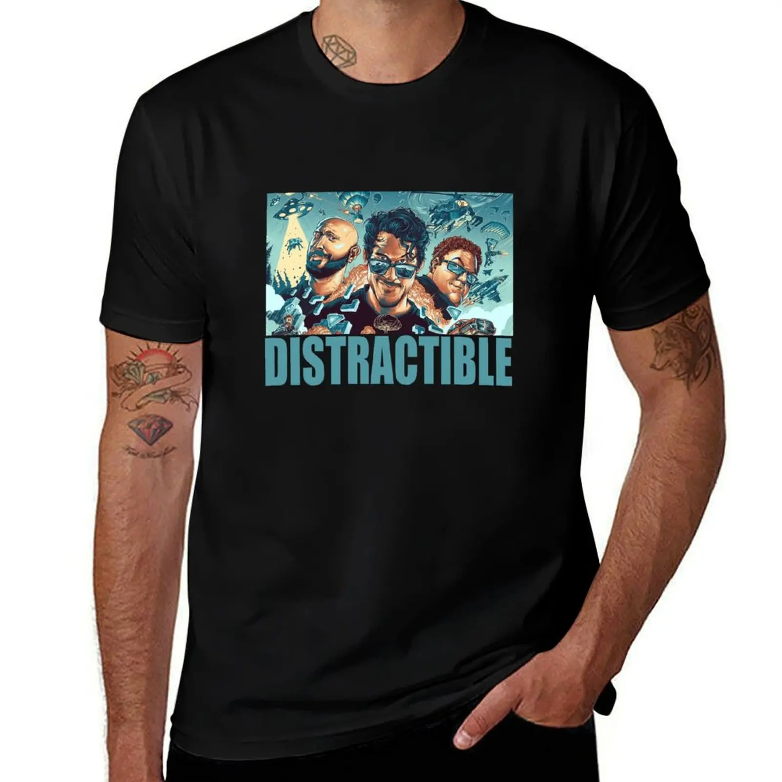 

distractible T-Shirt Quick Dry Outdoor Sports T-Shirt