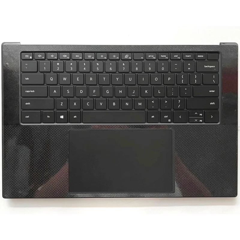 laptop case para xps 15 9500 9510 precisao 5550 5560 palmrest upper case c capa shell com us backlit keyboard novo 01