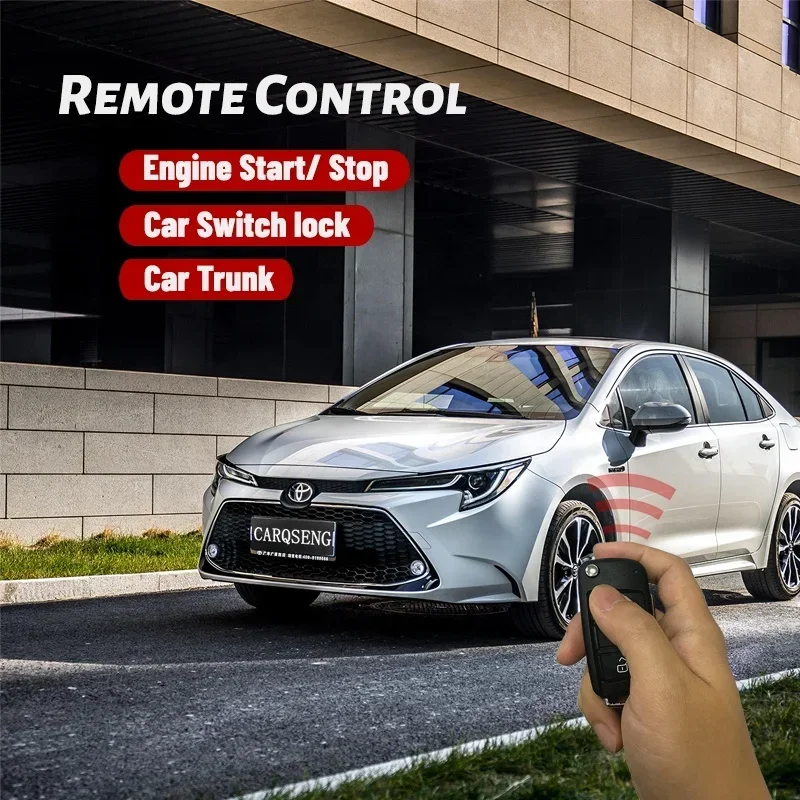 DropShipping BT Remote Starter Ignition Push Button Engine Starter Keyless Entry Car Security Alarms