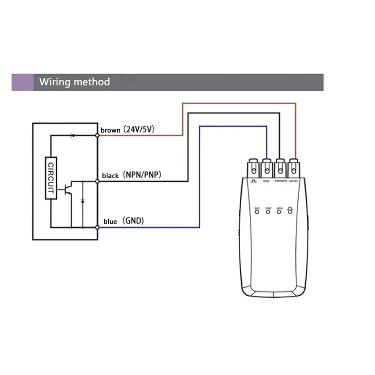 

New 3C-Can Charging Sensor Tester Switching NPN Frequently Opens PNP Normally Closed Automatic Recognition Test Box MS-T01