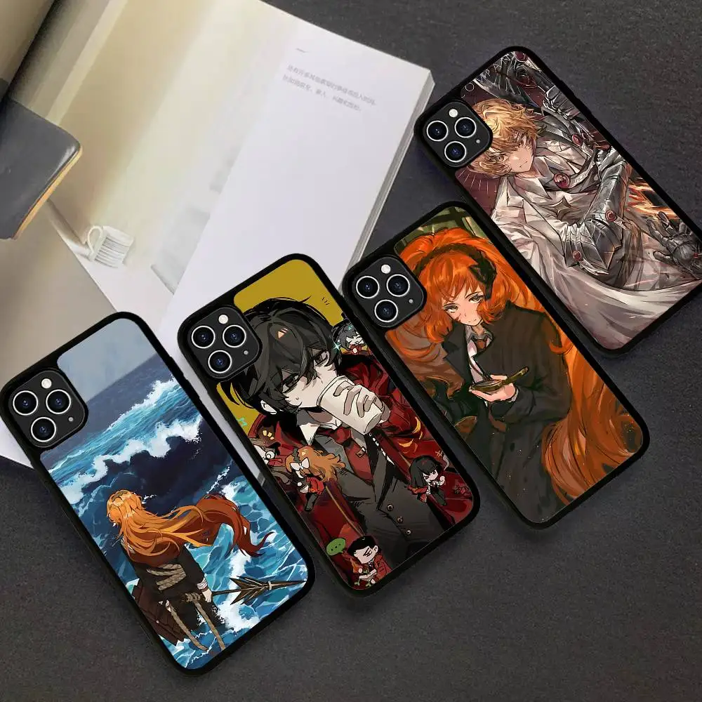 Neue L-Limbus Company Handyhüllen für iPhone 11 12 13 14 15 16 17 Pro Max Plus TPU+PC Stoßfeste Rückseiten-Schutzhüllen