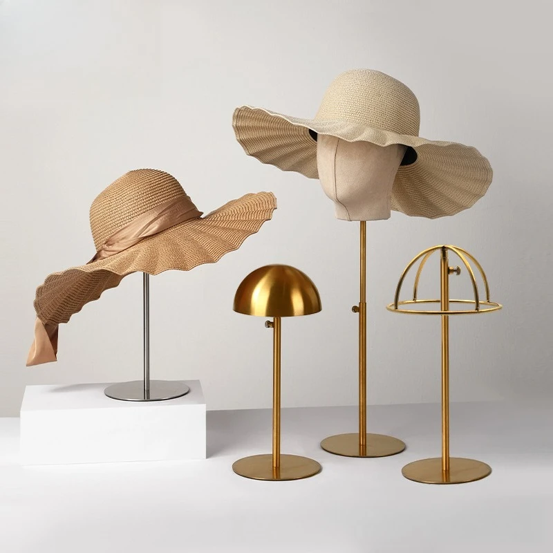 Metal Hat Racks Minimalist Organizer Hat Hanger Storage Guard Cap Bracket Display Support Caps Rack Organization Accessories