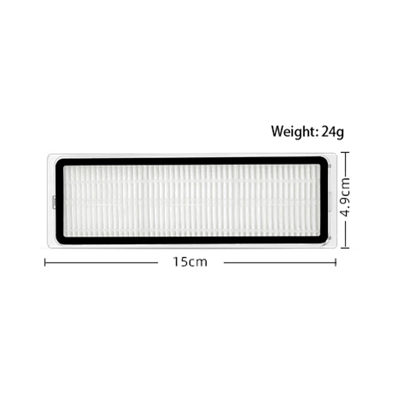 Accesorios de repuesto para Robot aspirador Xiaomi Mijia 3S B108CN, filtro Hepa, 4 unidades