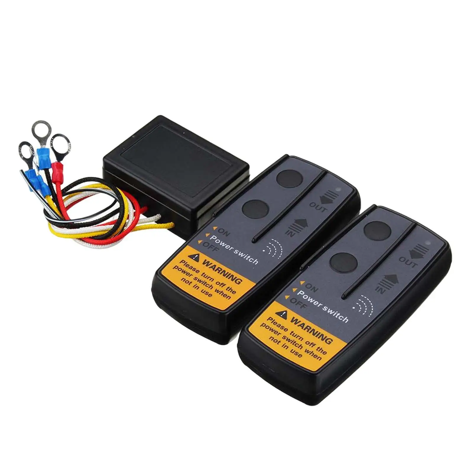 24V 12V Electric Smart Winch Remote Control Switch Set for ATV SUV UTV