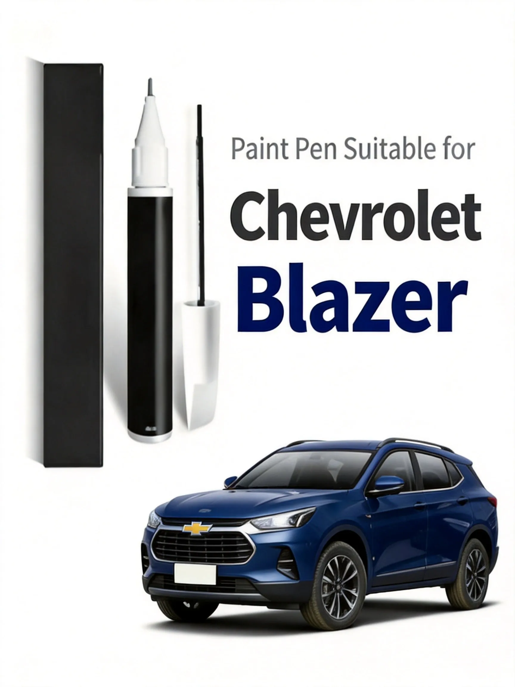 Compatible Touch Up Paint Pen for Chevrolet Blazer Car Scratch Repair Remover Paint Fixer Red DIY Paint Care