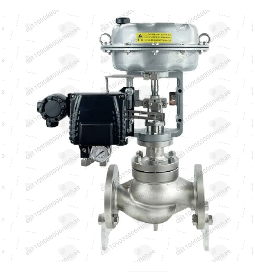 ZJHP Pneumatic Single Seat Valve Membrane Sleeve Explosion Proof Steam Flow Pressure Control