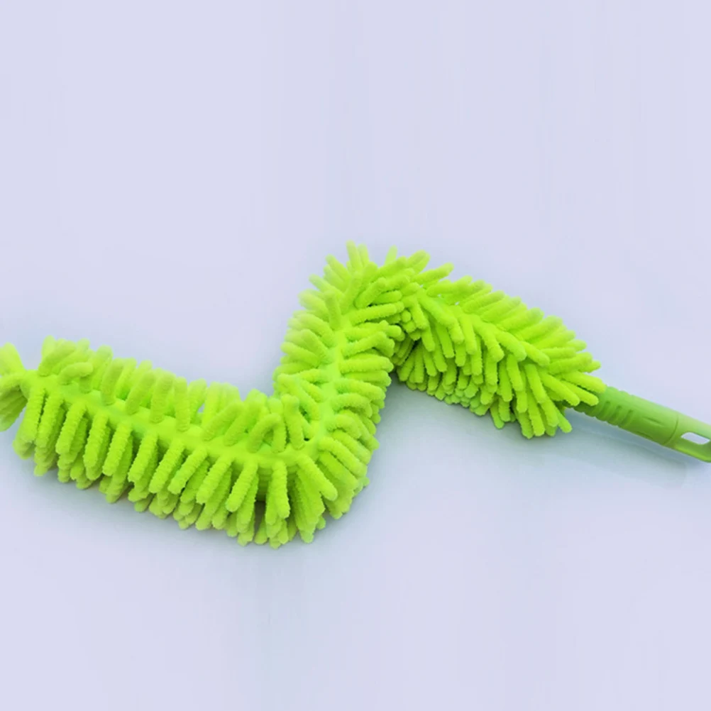 

Microfiber Duster Large Size Bendable Head for Car Furniture Cleaning Green Long H Dusting Tool Easy to Clean Practical Home