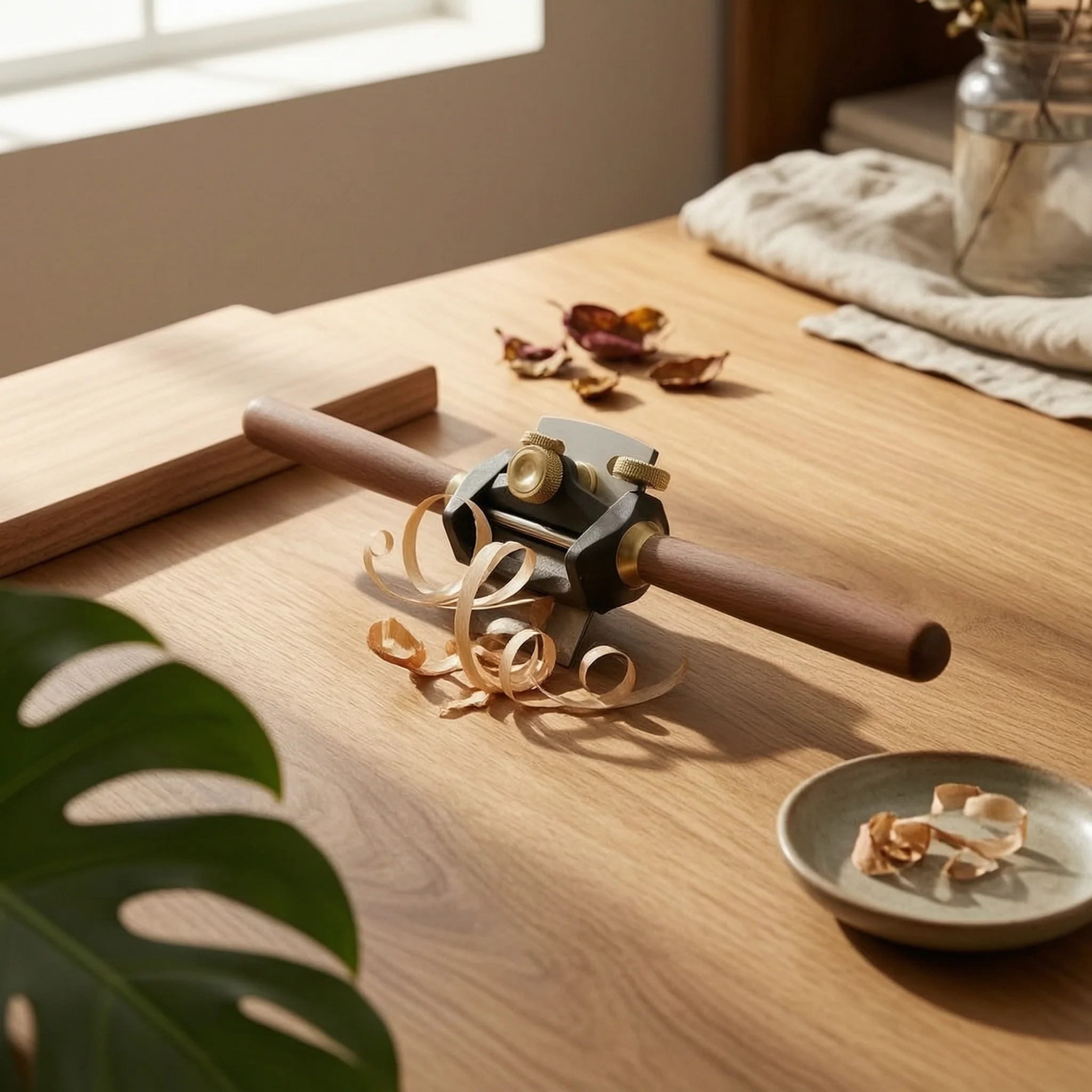 

Adjustable Mini Plane Fine Adjustment Woodworking Hand Plane Flat Sole DIY Friendly for Woodworkers, Carpentry Work