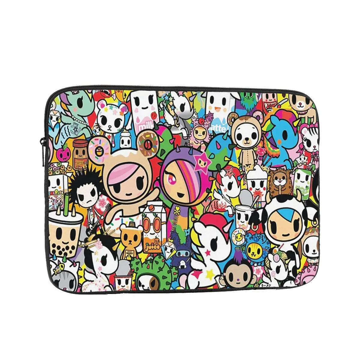 Tokidoki Kawaii Donutella Sandy Unicorno Notebook-Laptoptasche, Hülle, Tasche, 10, 12, 13, 15, 17 Zoll, stoßfeste Hülle für Notebook und Tablet