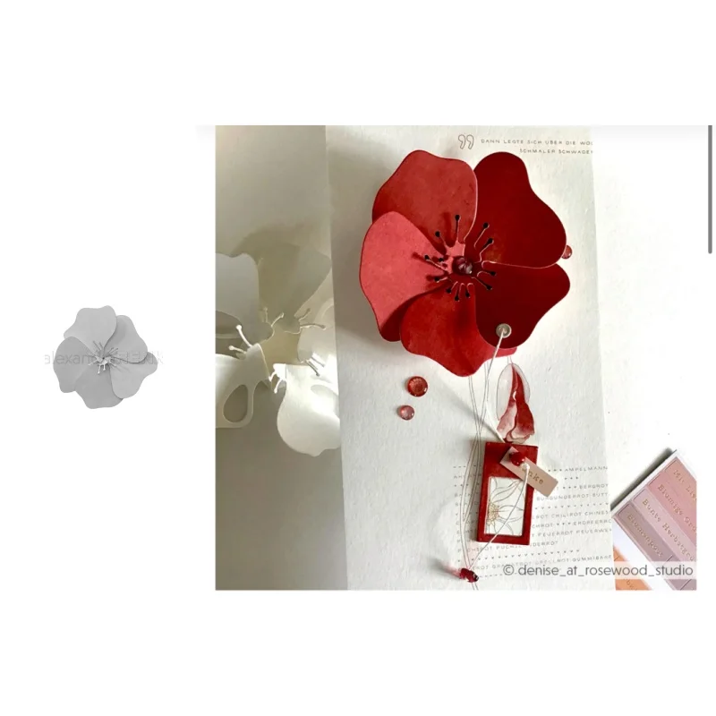 Neue Ankunft Presell Blume Stanzformen für DIY Scrapbooking/Fotoalbum Dekorative Prägung DIY Papierkarten