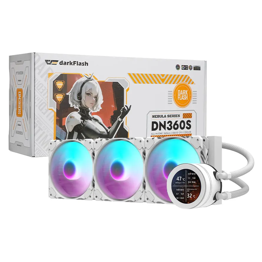 DarkFlash NEBULA DN-360S ARGB (White) E