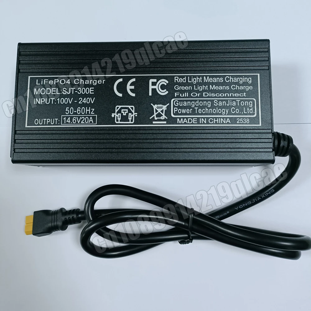 12V 20A Inteligentní nabíječka baterií pro Lifepo4 Lithium 4S 14,6V Rychlonabíječka pro železo Lithium Fosfátové Baterie Nabíjecí Sada - náhled 3