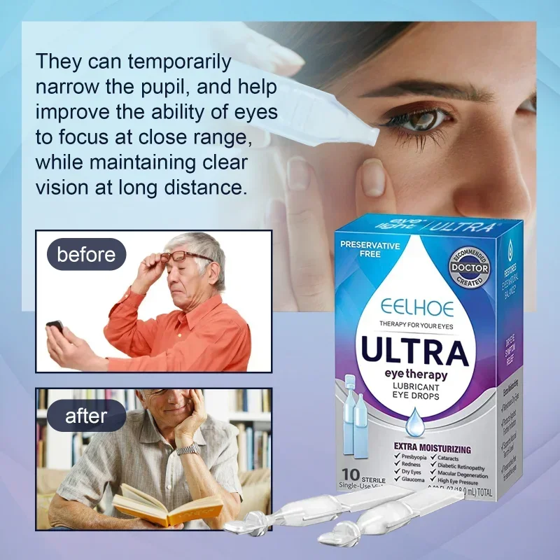 Sdottor Eye Drop Improve Eyesight Protection Relieve Eyes Fatigue Dry Itchy Redness Blurred Vision Discomfort Moisturizing care