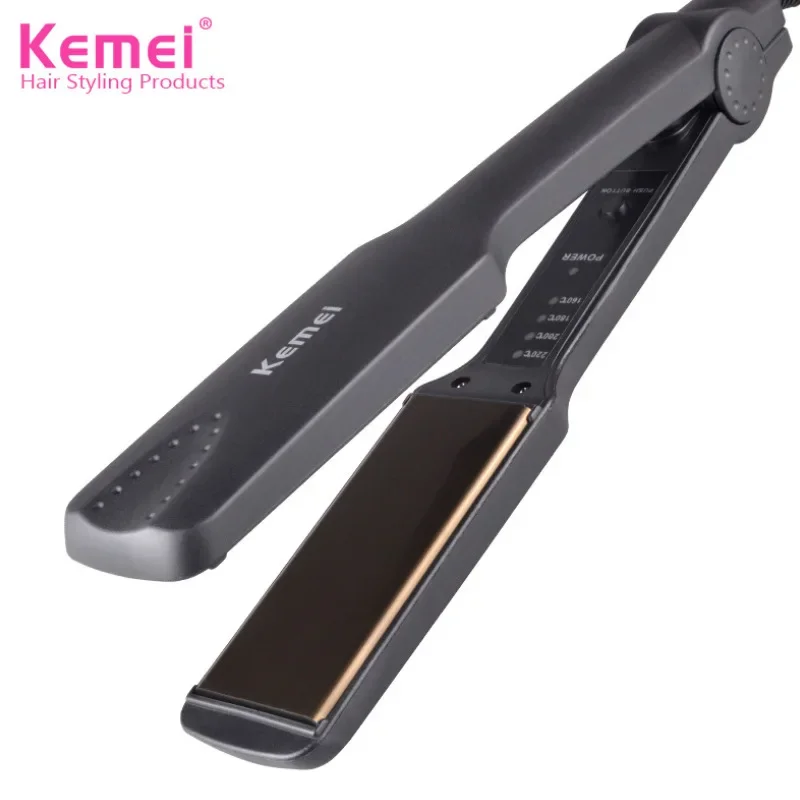 Grenzüberschreitender KM-329 Glätteisen KM-332 Lockenwickler Schnelle Erwärmung Damen Nicht beschädigendes Haar Styling Elektrische Haarklemme