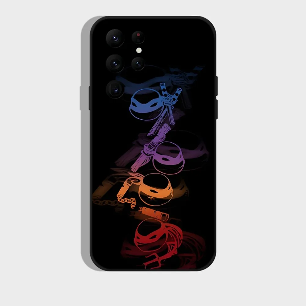 M-MutantsS  N-Ninjas Turtles Phone Case For Samsung S24,S22 Ultra,S20,S30 plus,S22 plus,S23,S30 ultra 5G Silicone Cover