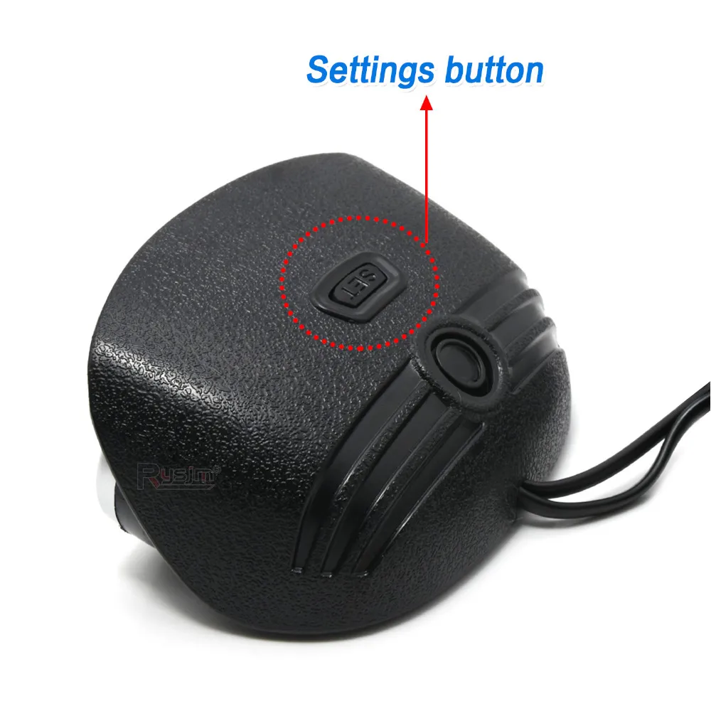 Medidor de Temperatura de Água e Voltímetro 2 em 1 para Carros e Caminhões 12V/24V com Sensor de Temperatura NPT de 1/8 polegada
