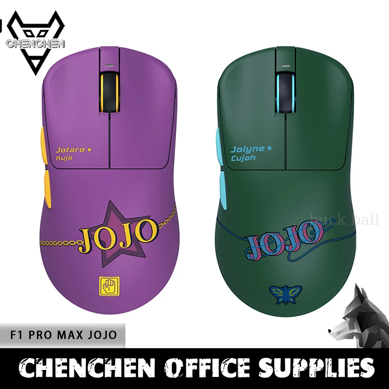 Vgn F1 Pro Max Jojo Mouse Wireles Gaming Paw3395 4k Hub Mouse Rate Lightweight Long Endurance Office Mice Custom Accessory Mouse