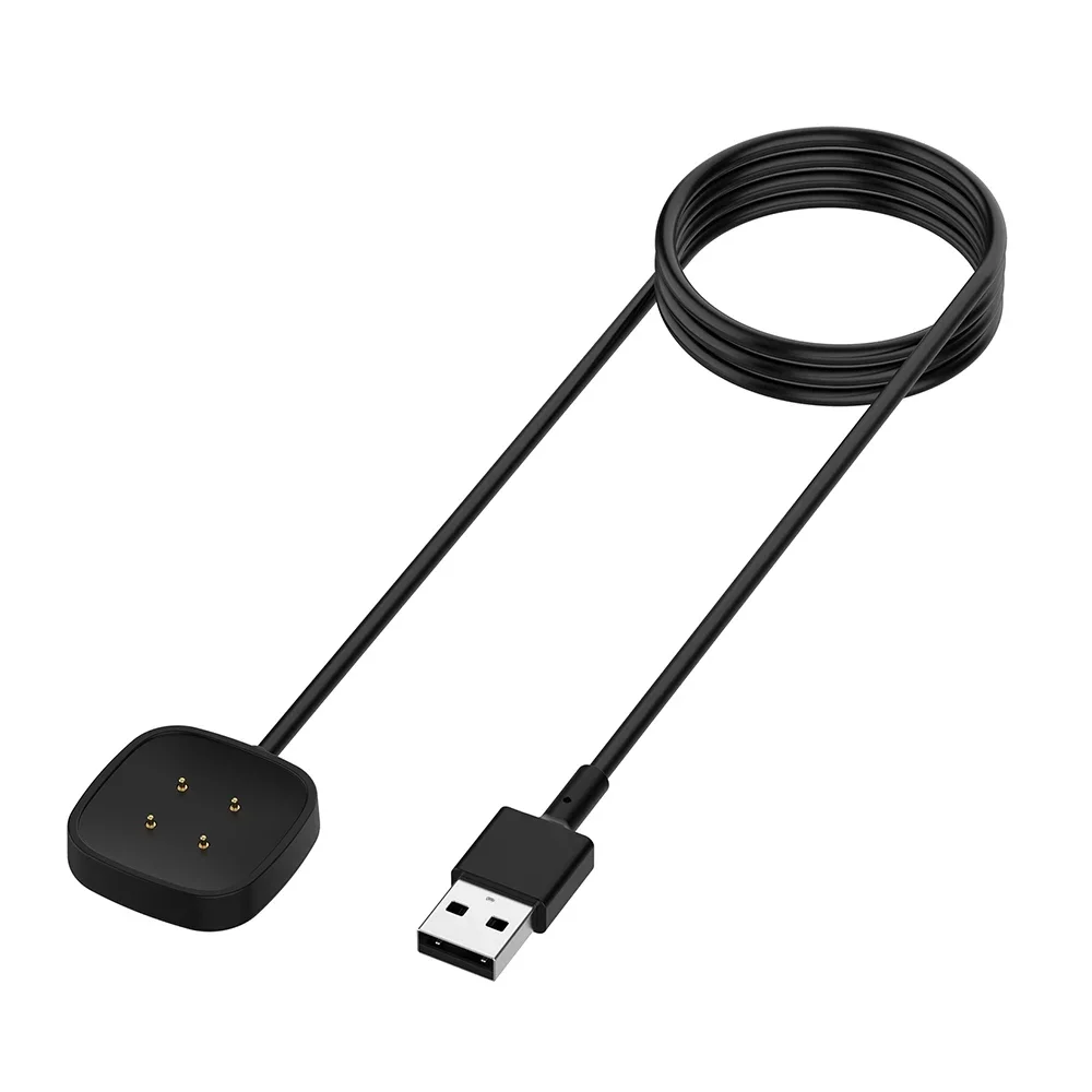 

USB Charging Cable For Fitbit Versa 4 3 Smart watch Replaceable Dock Charger for Fitbit Sense 1 2