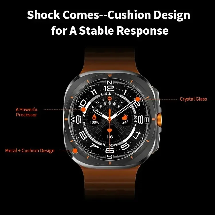 2024 New VWAR JS Watch 7 Ultra 1:1 47mm Smartwatch AMOLED Screen Bluetooth Call IP68 Waterproof Mens Smart Watch for Android IOS