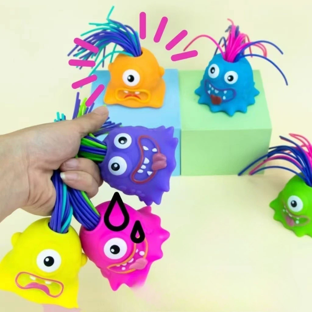 

Colorful Squeezing Monster Toys Crazy Squeezing Fun Interesting Stress Relief and Endless Joy Soft and Cute Monster Toys
