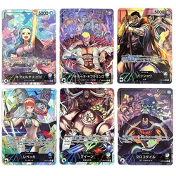 Anime Cards One Piece OPCG Boa Hancock Nami Law Ace Luffy Yamato OP04 Japanese Version Replica Game Anime Collection Cards