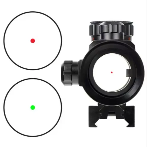 

Голографический прицел 1X40 с красной точкой, 4 сетки, красный/зеленый, тактический коллиматорный рефлекторный прицел для охотничьего оружия