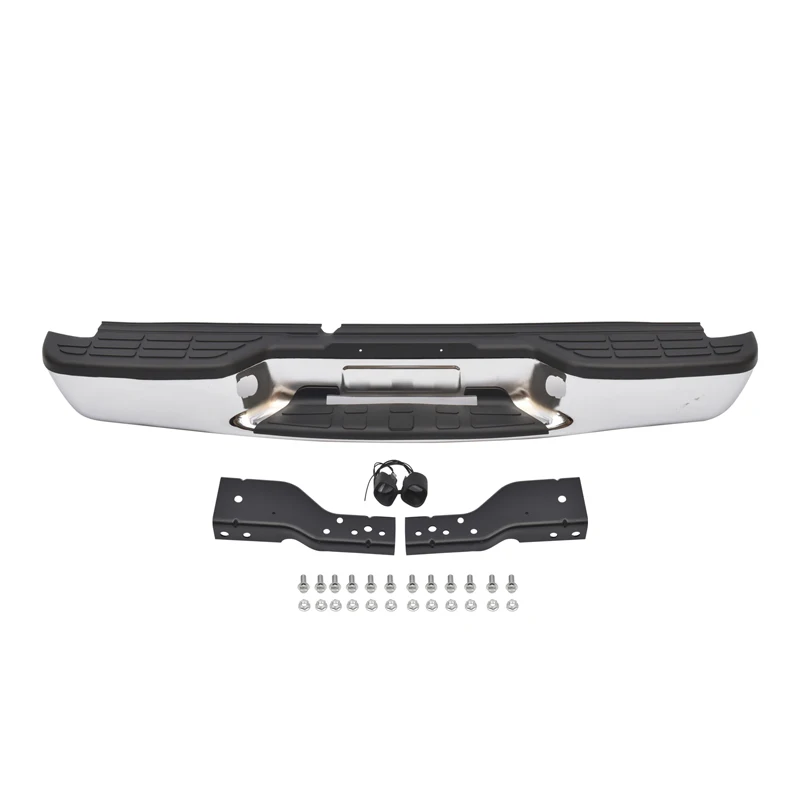GM1101102 Chrome Rear Bumper Assembly For Chevrolet S10 1998-2004