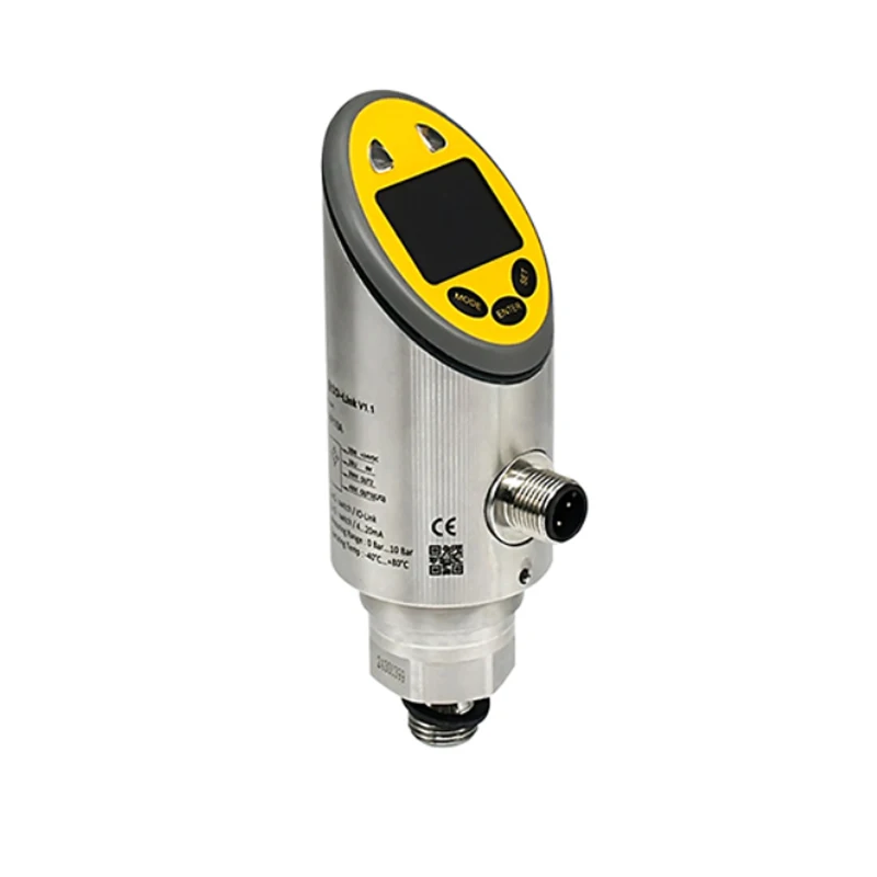 API IO-Link 0-600bar Gas Water Hydraulic Oil Pressure Transmitter 4-20mA