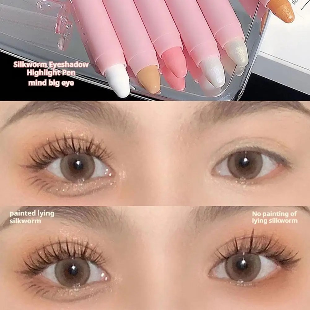 ماسكارا فائقة النعومة، محدد عيون، عصا ظلال عيون، دودة القز الكذب، مستحضرات تجميل مقاومة للماء تدوم طويلاً، أدوات مكياج #3