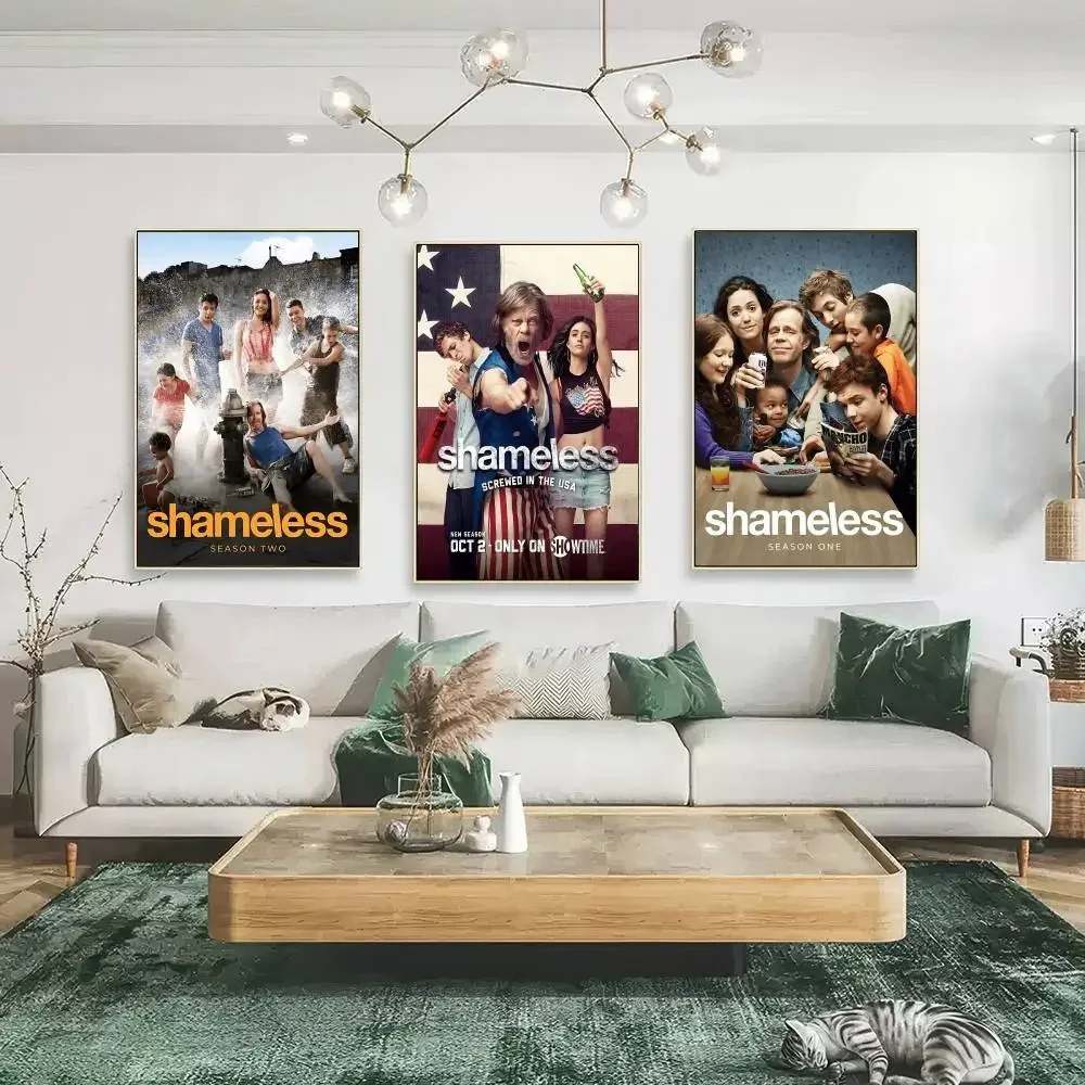 مسلسل تلفزيوني لامع الفيلم الكلاسيكي DIY لزجة ملصق يتوهم الجدار ملصق لغرفة المعيشة زخارف للحانات جدار ديكور #4