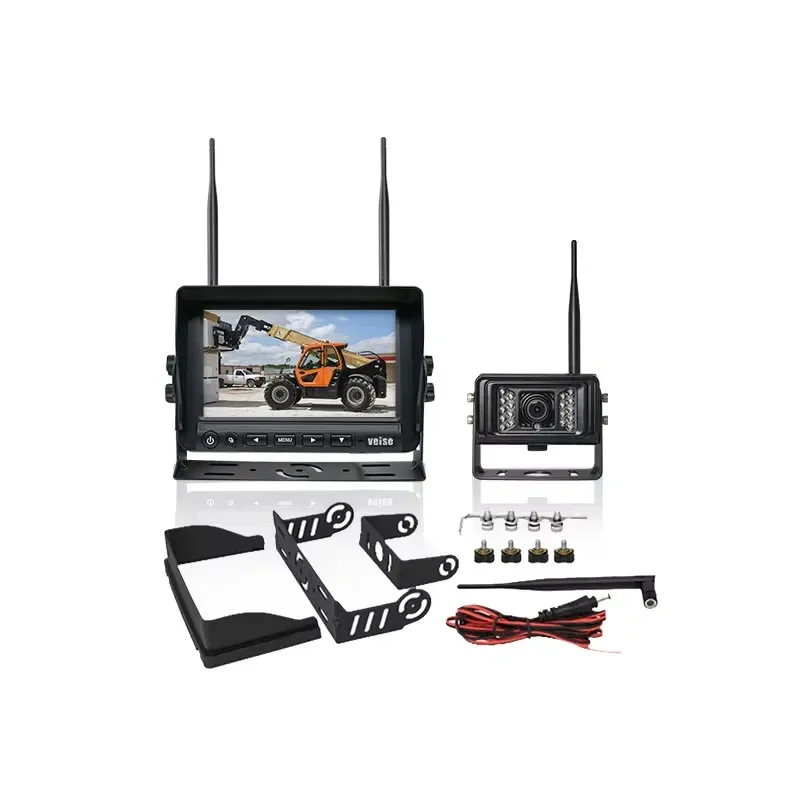Wide Voltage Wireless Rearview System for PETERBILT,FREIGHTLINER,STERLING Trucks Agriculture Parts