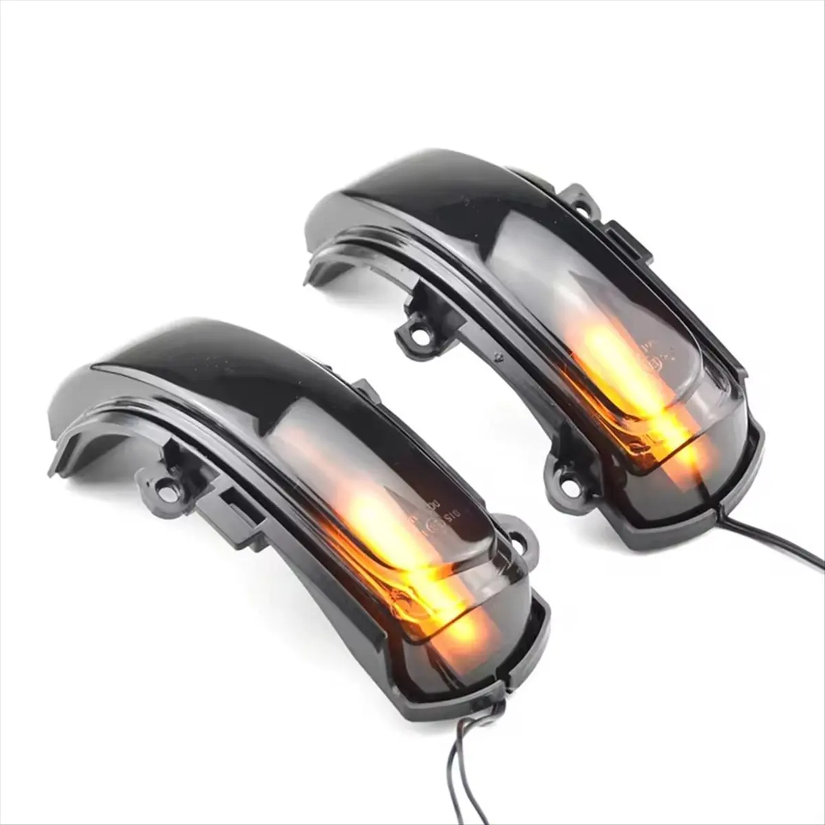 #65V Automotive Parts & Accessories,Dynamic Steering Signal Led Rear View Mirror Flash for Toyota (Black)