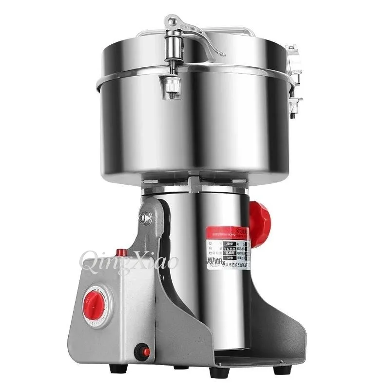 High‑speed Stone Ore Crusher Pulverizer 200 Mesh Rock Powder Grinding Mill Steel Household Mineral Grain Grinder Machine